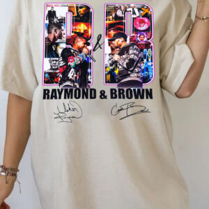 Raymond & Brown R&B Tour 2026 Shirt - Vintage Usher x Chris Brown Tee