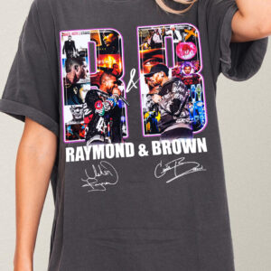 Raymond & Brown R&B Tour 2026 Shirt - Vintage Usher x Chris Brown Tee