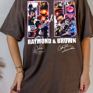 Raymond & Brown R&B Tour 2026 Shirt - Vintage Usher x Chris Brown Tee