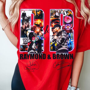 Raymond & Brown R&B Tour 2026 Shirt - Vintage Usher x Chris Brown Tee