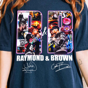 Raymond & Brown R&B Tour 2026 Shirt - Vintage Usher x Chris Brown Tee