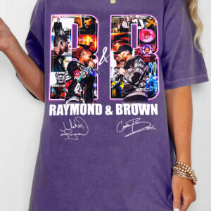 Raymond & Brown R&B Tour 2026 Shirt - Vintage Usher x Chris Brown Tee