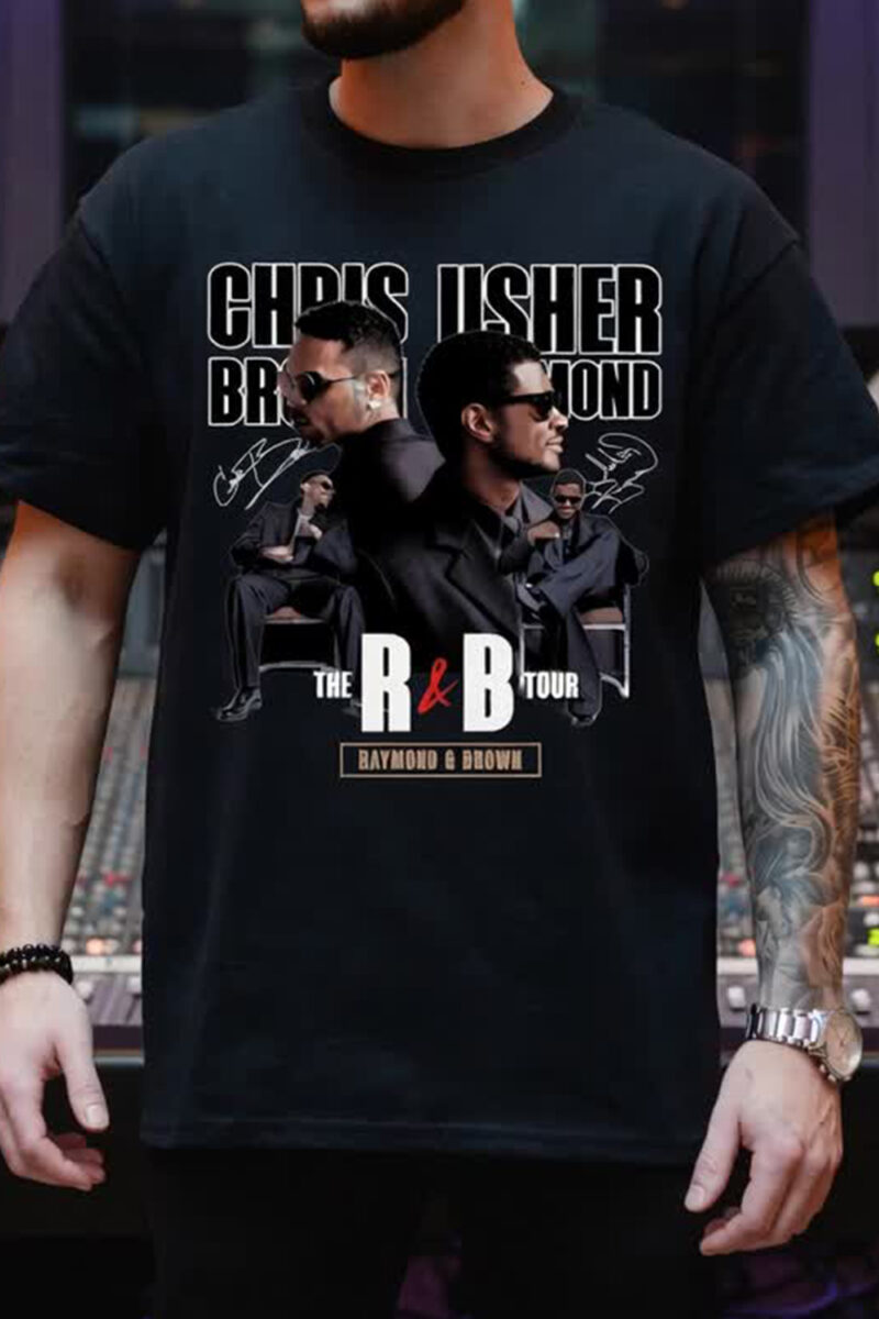 Vintage The R&B Tour 2026 Shirt - Raymond & Brown Concert Tee