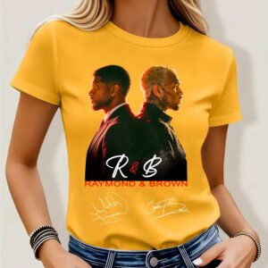 Raymond & Brown 2026 R&B Tour Concert Tee - Usher & Chris Brown