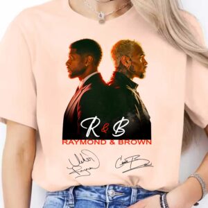 Raymond & Brown 2026 R&B Tour Concert Tee - Usher & Chris Brown