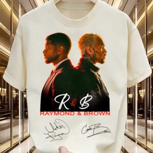 Raymond & Brown 2026 R&B Tour Concert Tee - Usher & Chris Brown