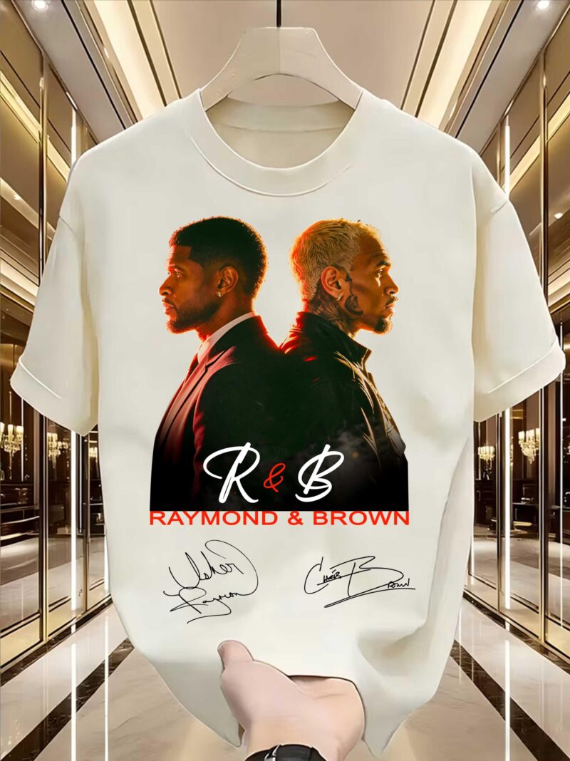 Raymond & Brown 2026 R&B Tour Concert Tee - Usher & Chris Brown