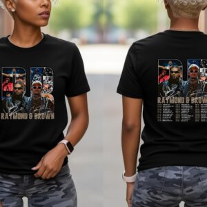 Raymond & Brown Tour 2026 T-Shirt | Official R&B Concert Graphic Tee