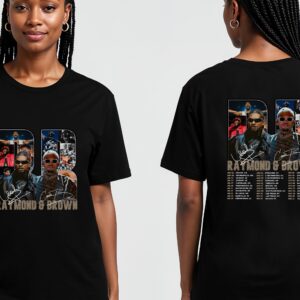 Raymond & Brown Tour 2026 T-Shirt | Official R&B Concert Graphic Tee