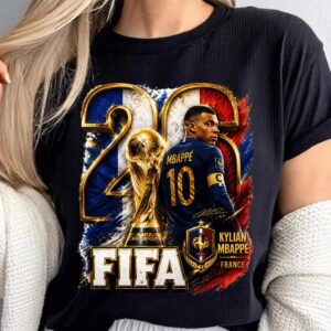 Kylian Mbappé France 2026 World Cup Graphic Sweatshirt