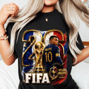 Kylian Mbappé France 2026 World Cup Graphic Sweatshirt