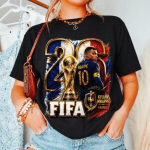 Kylian Mbappé France 2026 World Cup Graphic Sweatshirt