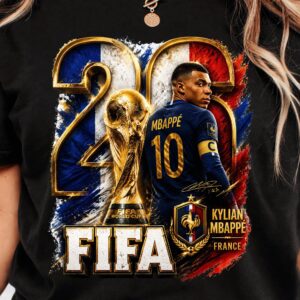 Kylian Mbappé France 2026 World Cup Graphic Sweatshirt