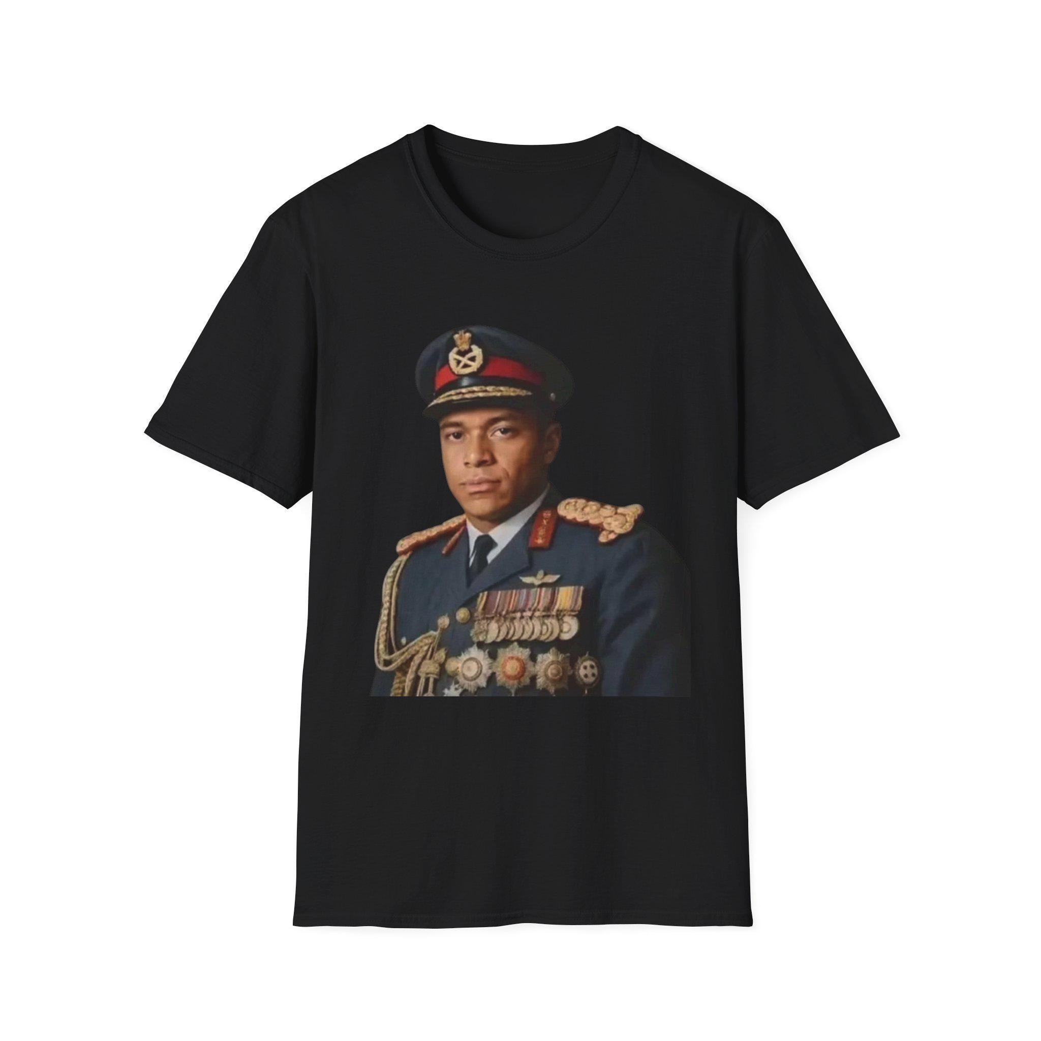 Historical Military General Portrait T-Shirt | Patriot Graphic Tee