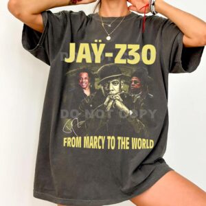 Jay-Z 30 Vintage Bootleg Rap Tee | From Marcy to the World