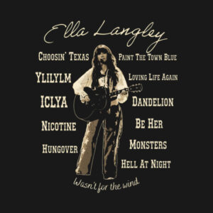 Vintage Ella Langley Graphic Tee | Country Concert Shirt