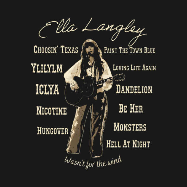Vintage Ella Langley Graphic Tee | Country Concert Shirt