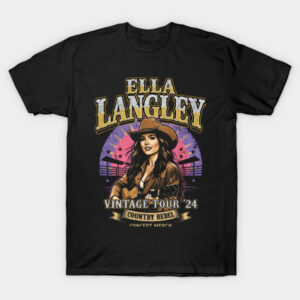 Ella Langley Vintage Tour '24 Graphic Tee | Country Rebel Merch