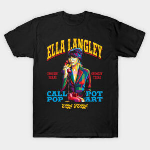 Ella Langley Call Pop Art T-Shirt - Retro Choosin Texas Tee