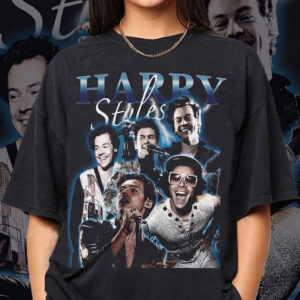 Vintage Harry Styles Bootleg T-Shirt - 2026 Tour Graphic Tee