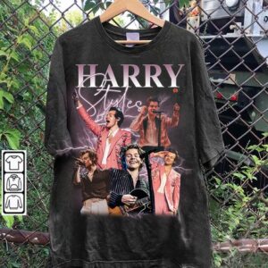 Vintage Harry Styles Graphic Tee | 90s Bootleg Concert Shirt