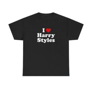I Love Harry Styles Shirt | Retro Fan Concert T-Shirt
