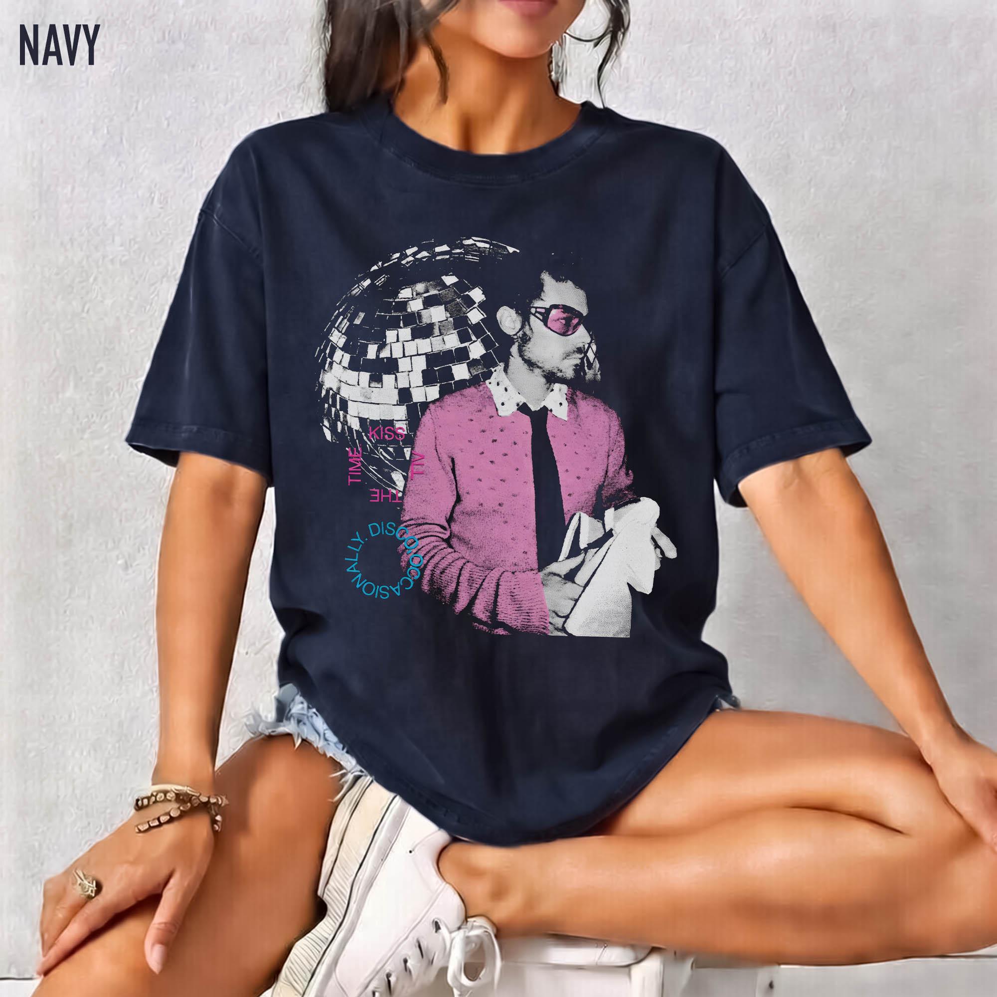 Kiss All The Time Disco Occasionally Retro Oversized Tee