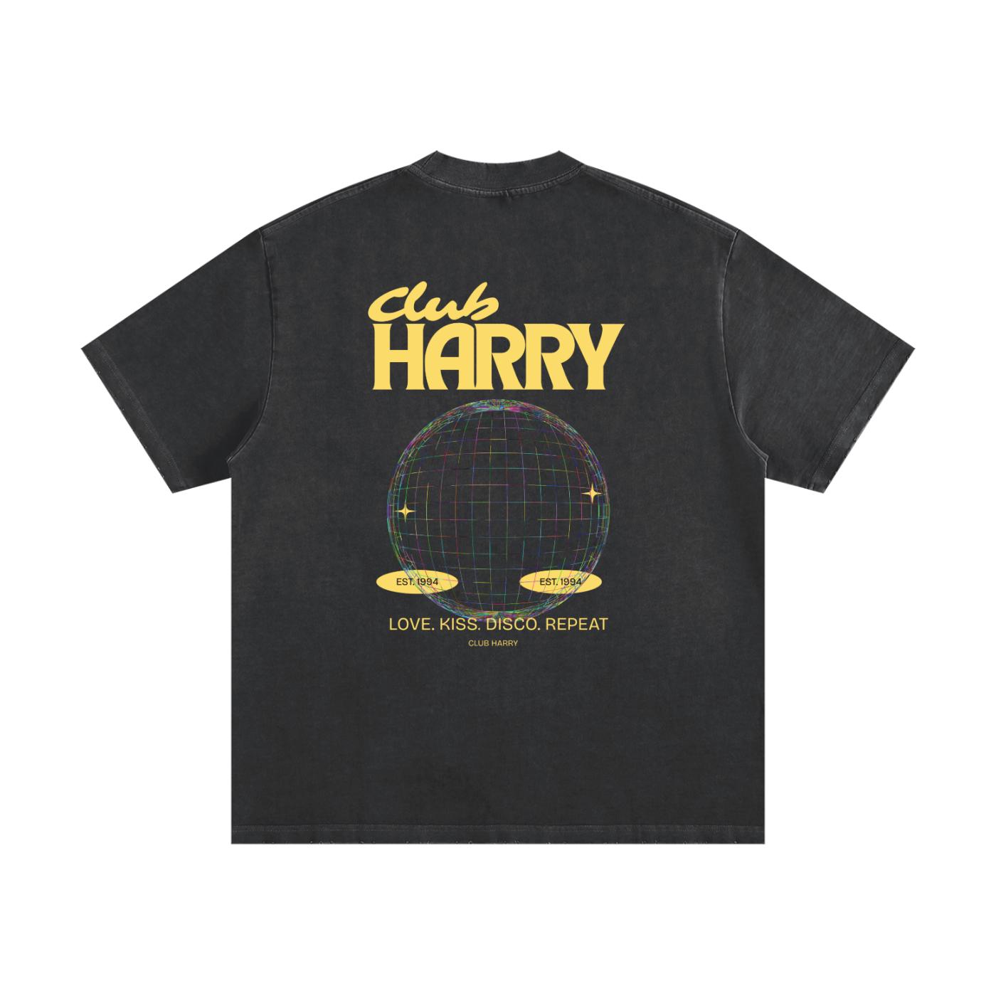 Vintage Club Harry Styles Shirt: Love Kiss Disco Repeat Tee