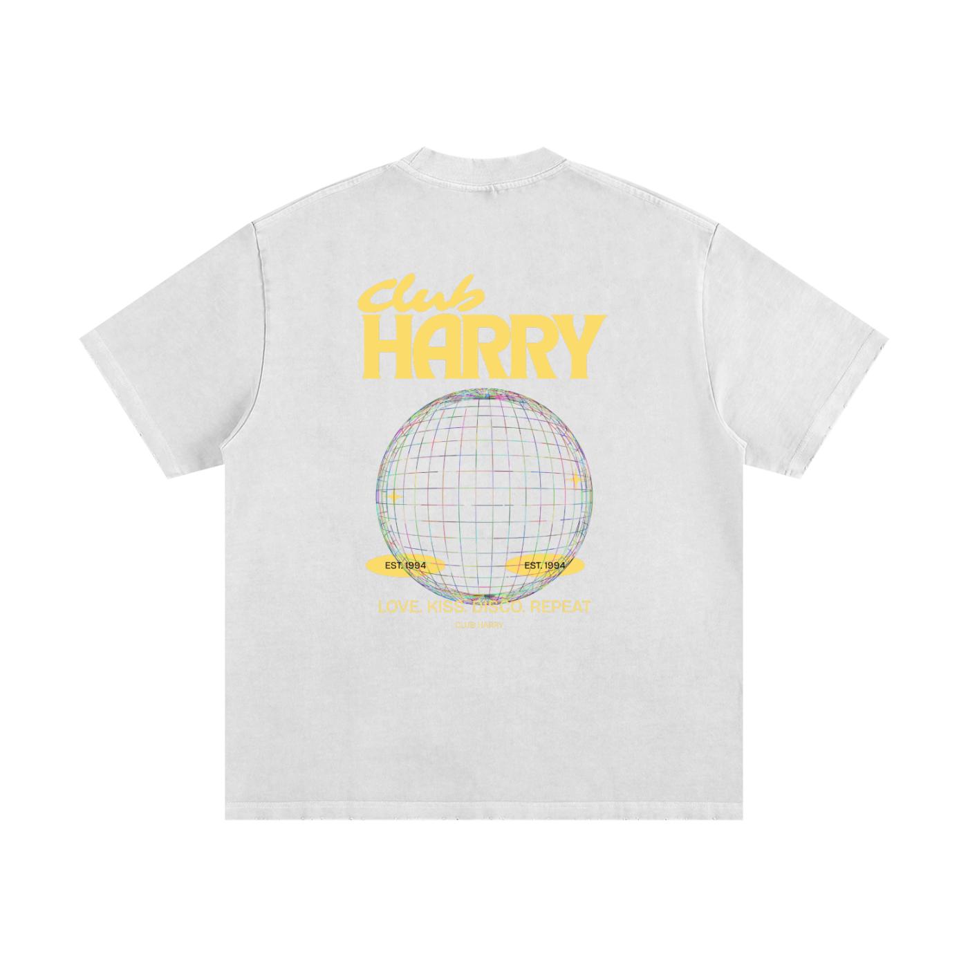 Vintage Club Harry Styles Shirt: Love Kiss Disco Repeat Tee
