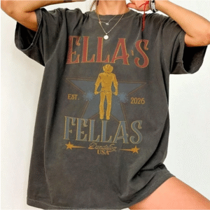 Ella's Fellas Vintage Western Graphic Tee | Country Concert Shirt