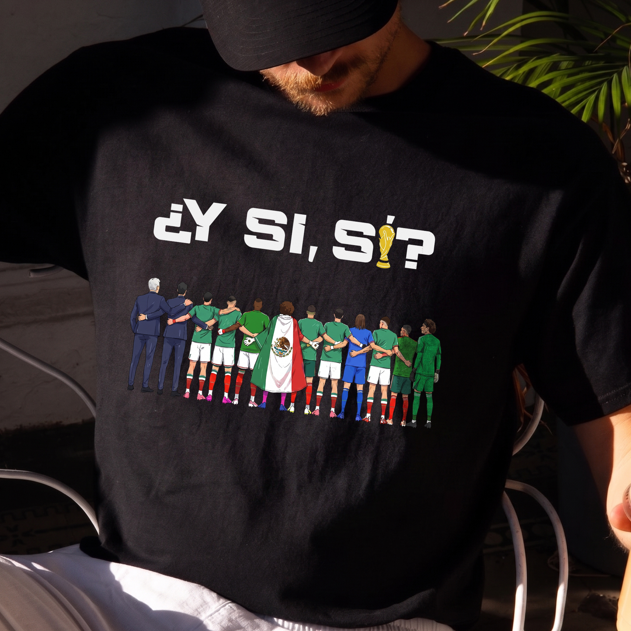 Y Si Si Mexico Soccer Fan Sweatshirt World Cup 2026 Apparel