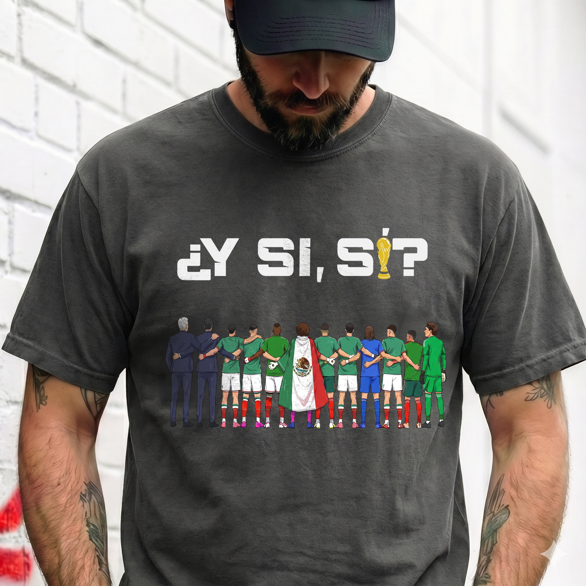 Y Si Si Mexico Soccer Fan Sweatshirt World Cup 2026 Apparel