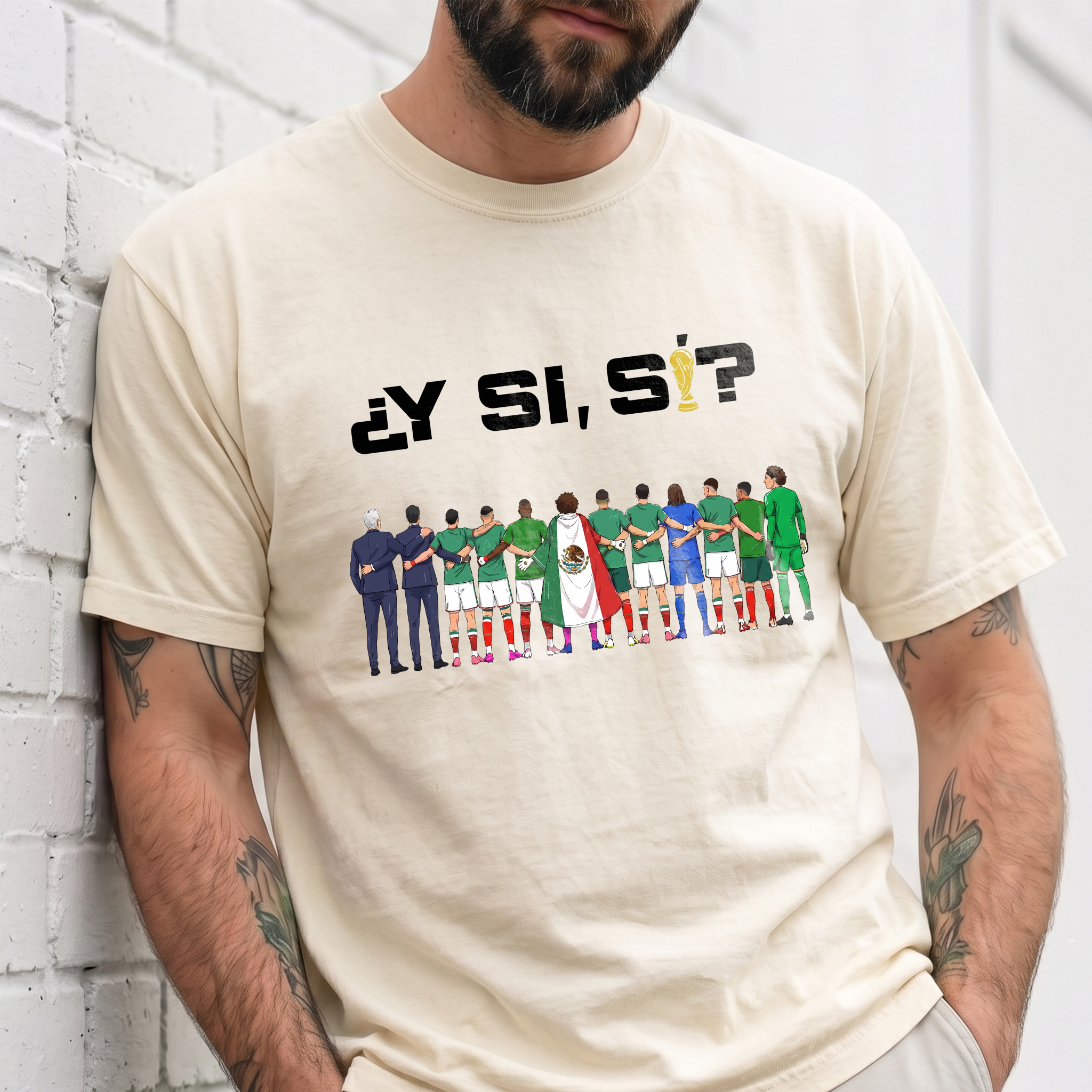 Y Si Si Mexico Soccer Fan Sweatshirt World Cup 2026 Apparel