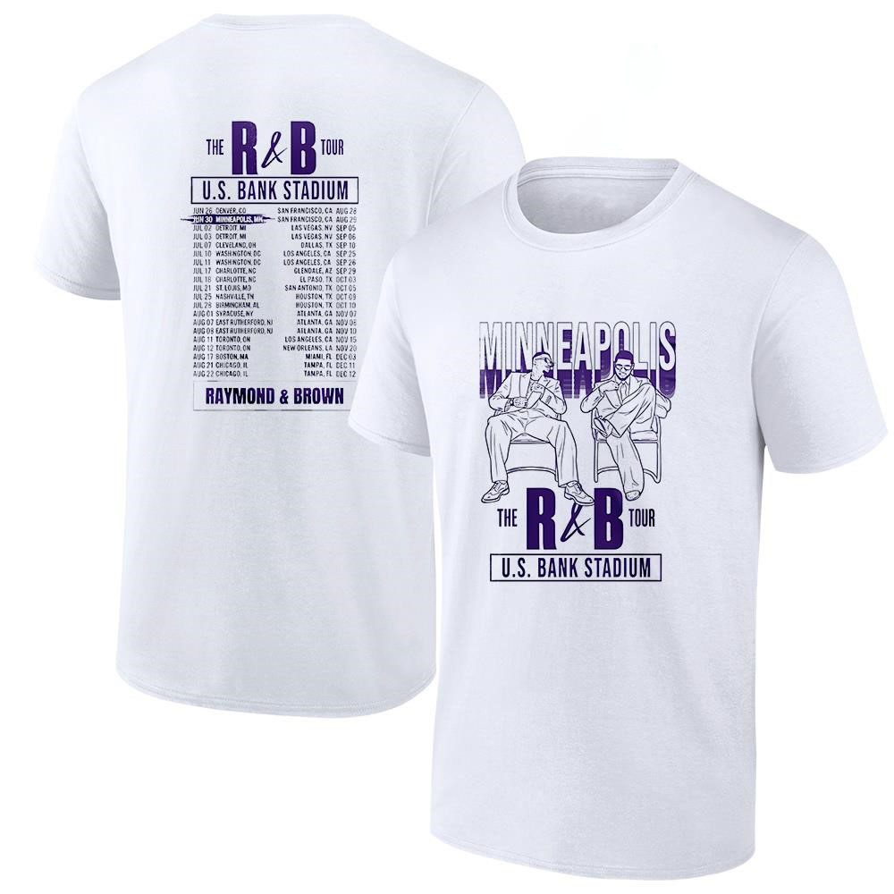 The R&B Tour 2026 Tee | Usher & Chris Brown Concert Shirt