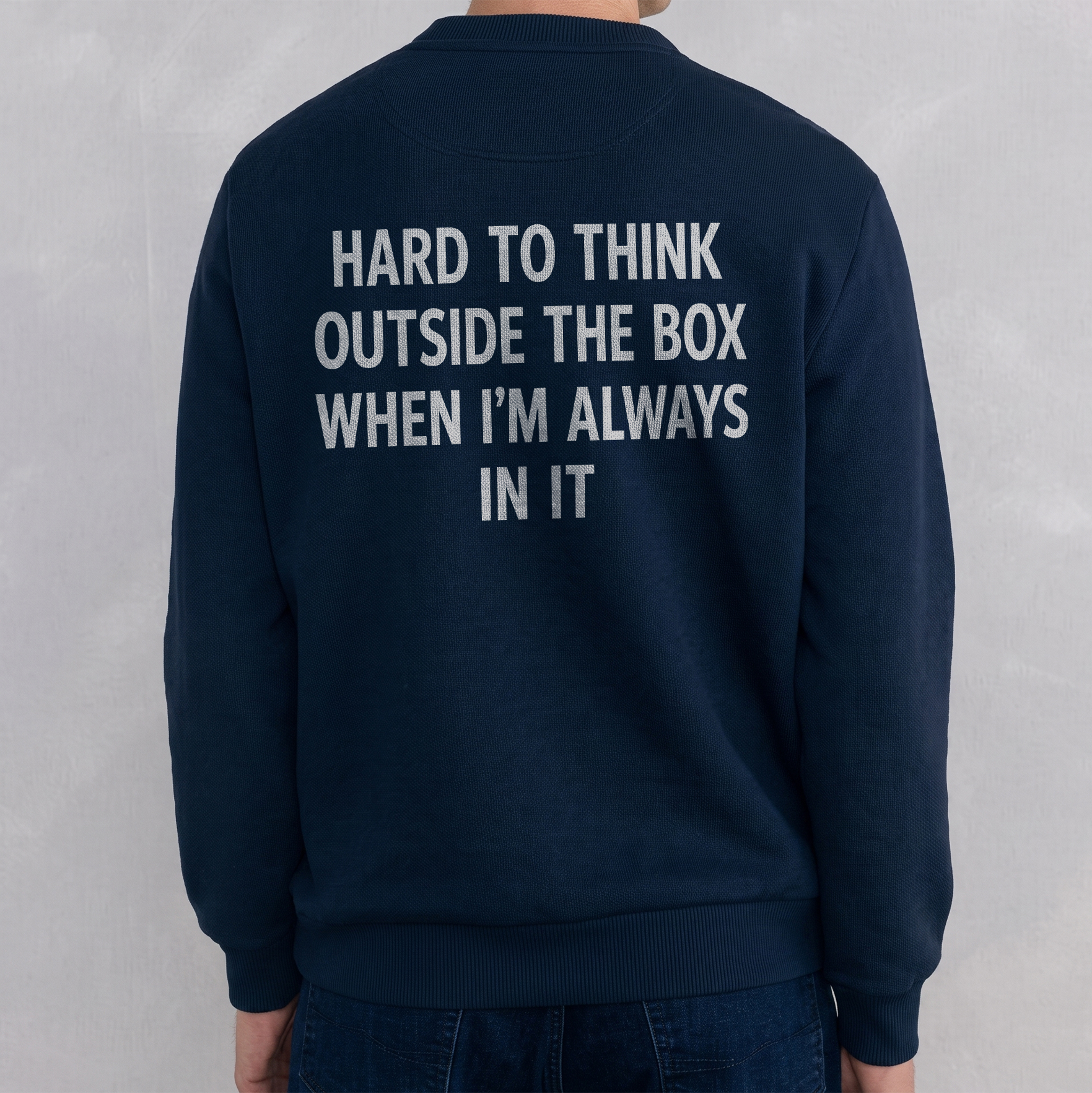 Funny Think Outside The Box T-Shirt | Sarcastic Office Humor