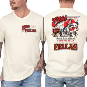 Ella Fellas Choosin' Texas Graphic Tee | Vintage Cowboy Shirt