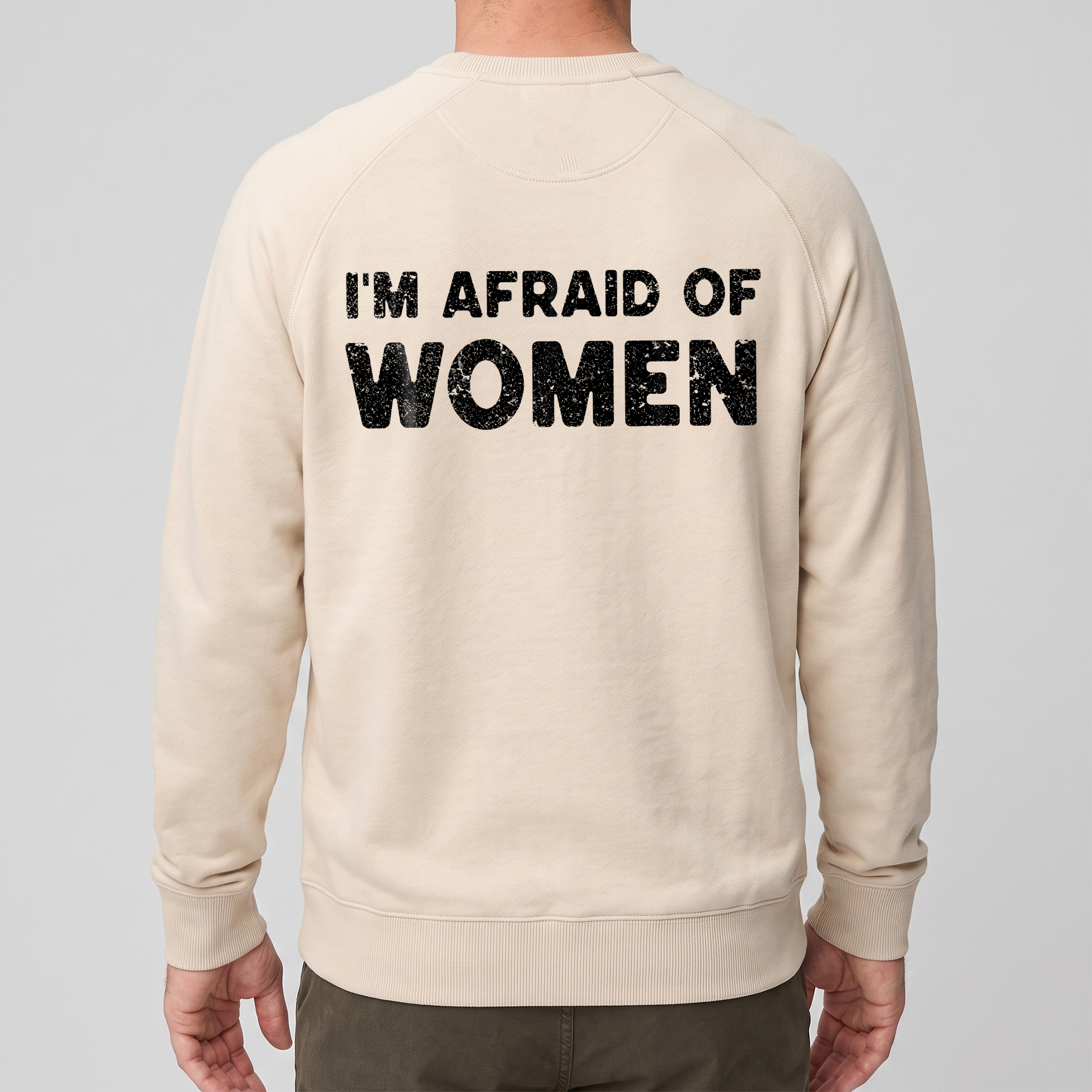 I'm Afraid of Women Shirt - Funny Ironic Gen Z Meme Tee