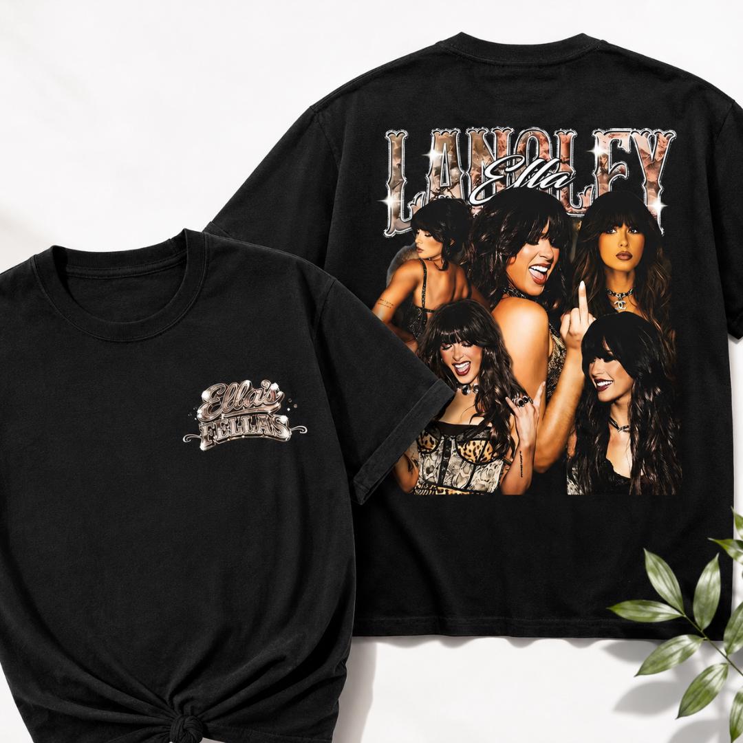 Two-Sided Vintage Country Singer Graphic Tee | Retro Music Shirt