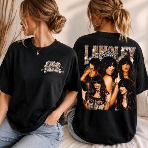 Two-Sided Vintage Country Singer Graphic Tee | Retro Music Shirt