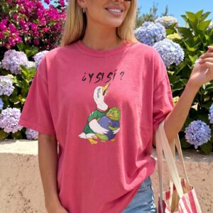 Y Si Si Funny Duck Meme Shirt | Spanish Phrase Graphic Tee