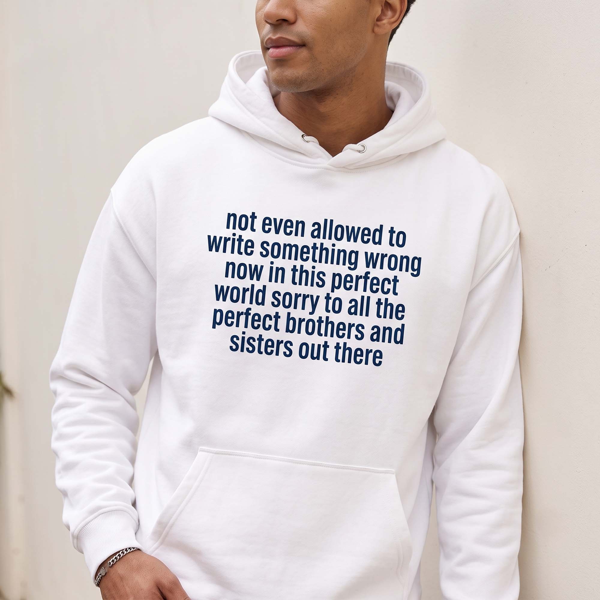 Funny Sarcastic Sibling Quote Sweatshirt | Trendy Pink Crewneck