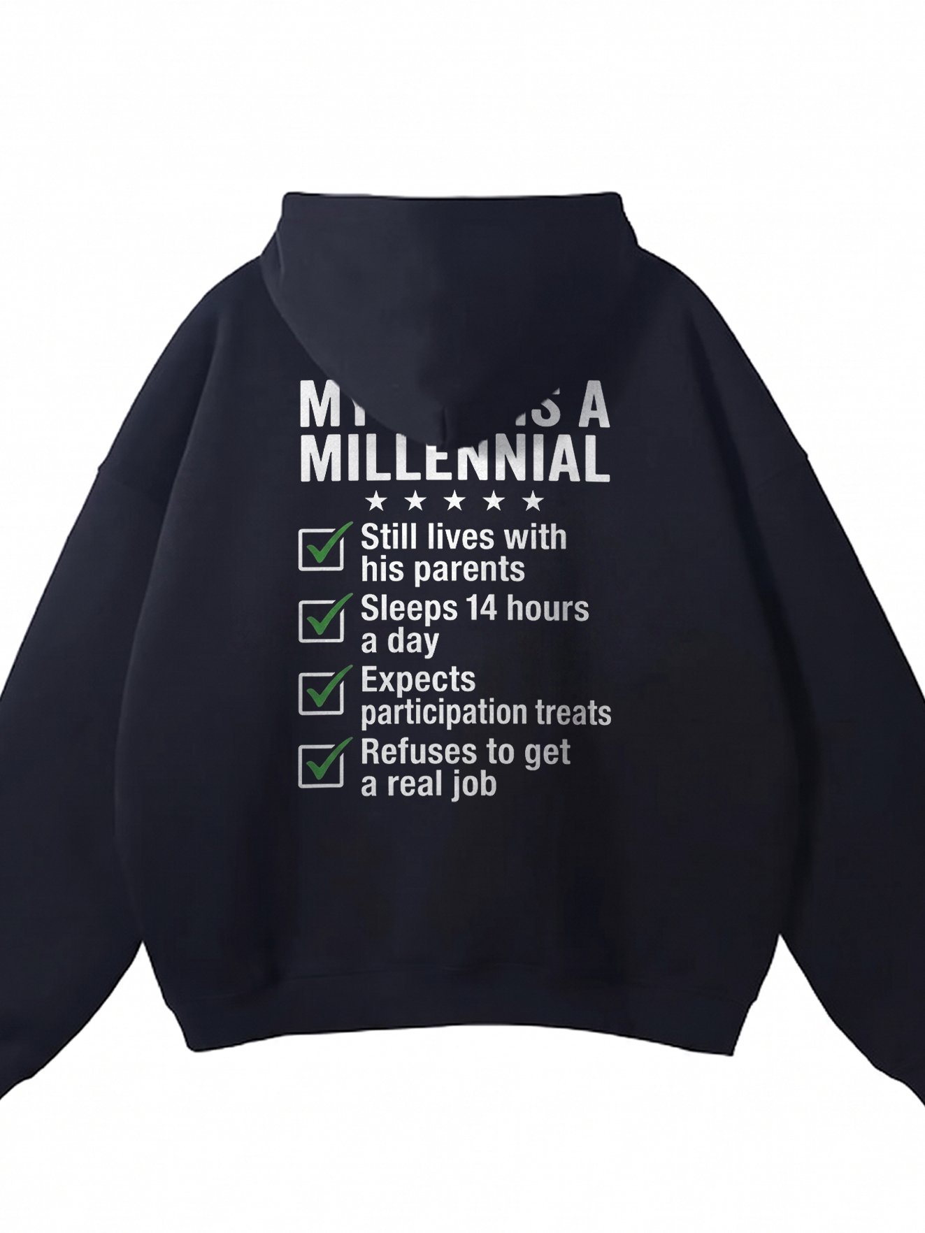 Funny My Dog Is A Millennial T-Shirt | Humor Pet Parent Tee