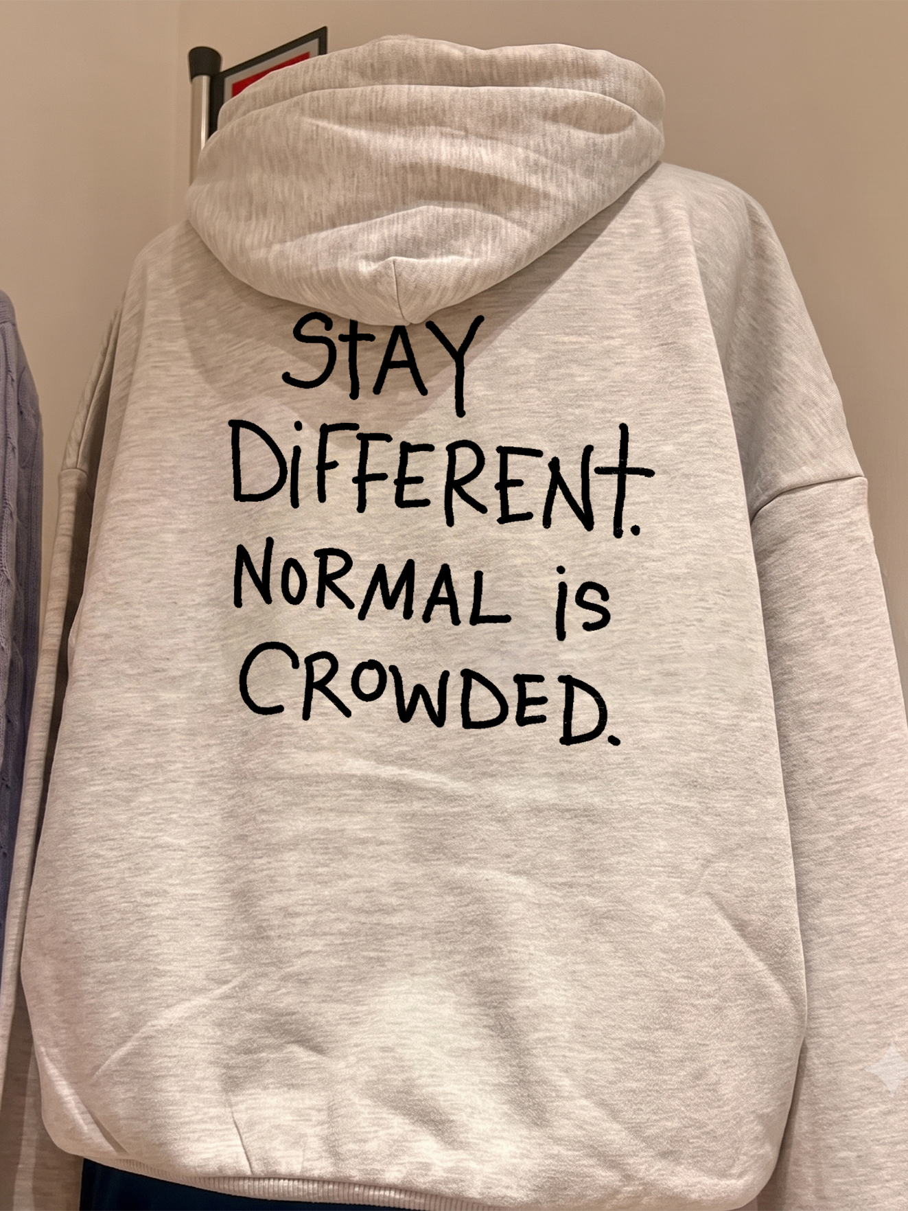 Stay Different Normal Is Crowded Shirt, Motivational Graphic Tee
