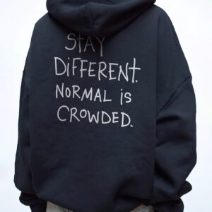 Stay Different Normal Is Crowded Shirt, Motivational Graphic Tee
