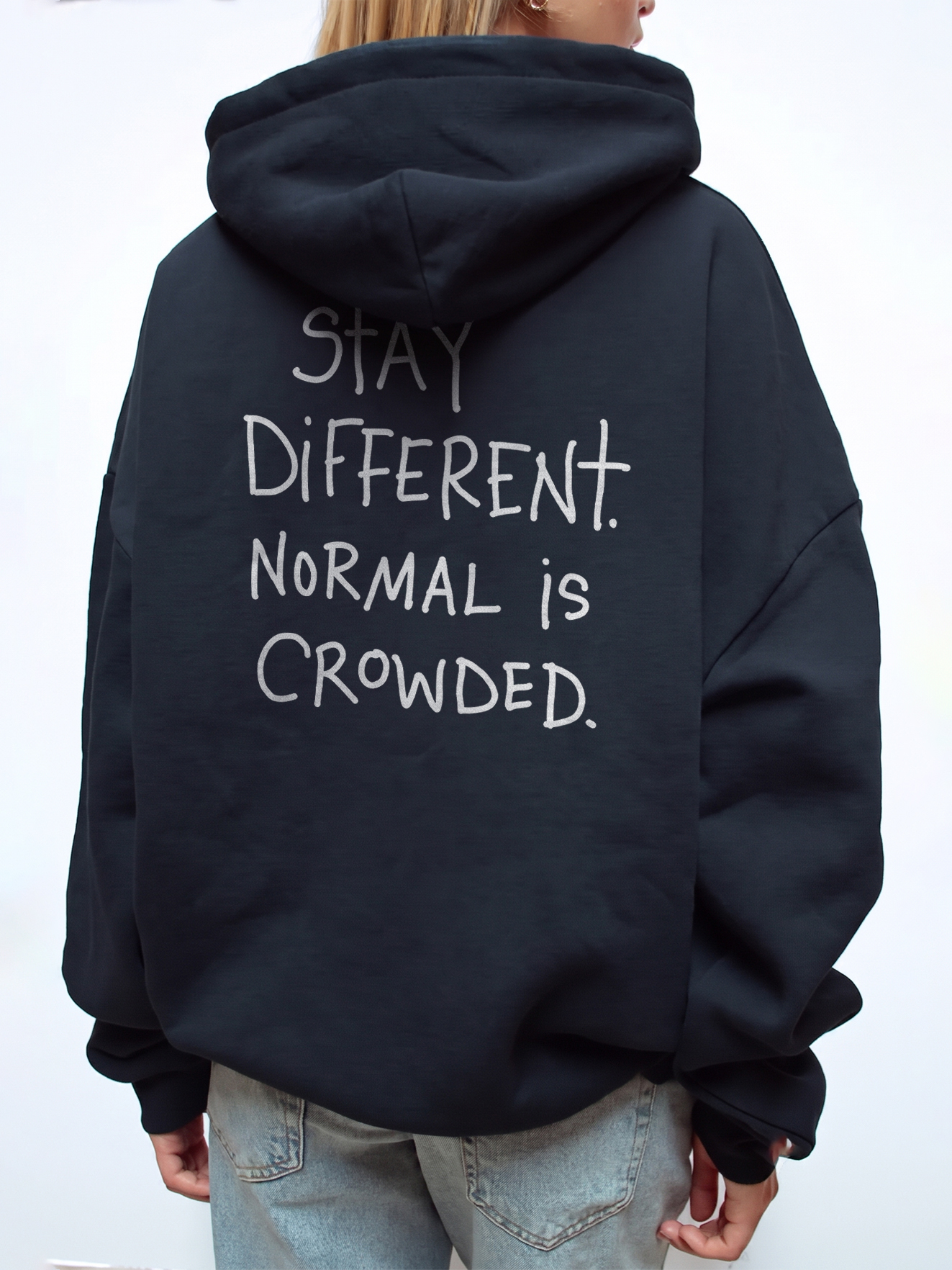 Stay Different Normal Is Crowded Shirt, Motivational Graphic Tee