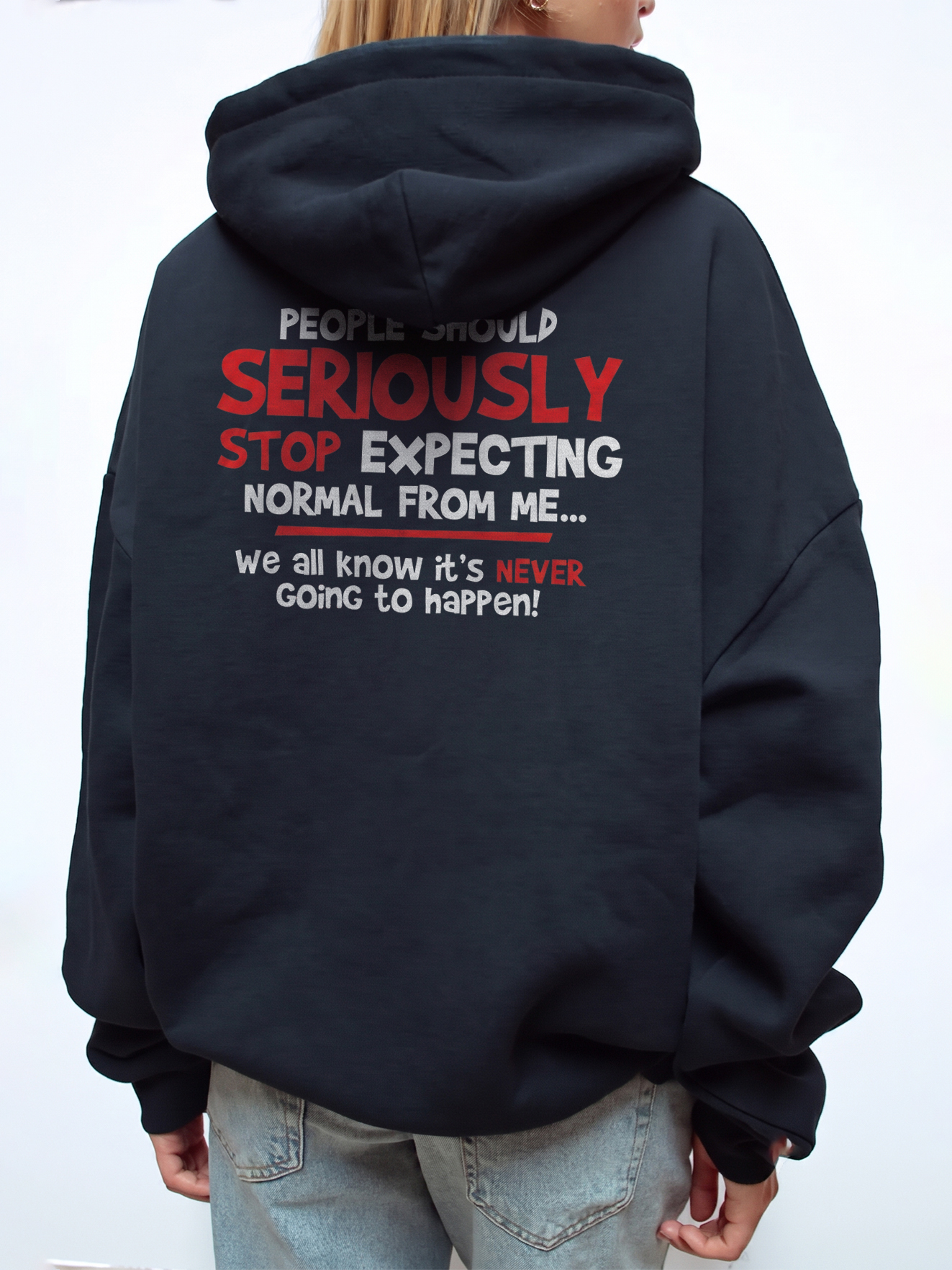 Stop Expecting Normal From Me Shirt - Funny Burnout Humor Tee