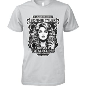 In Loving Memory Total Eclipse Tribute T-Shirt 1951-2026 Vintage Tee