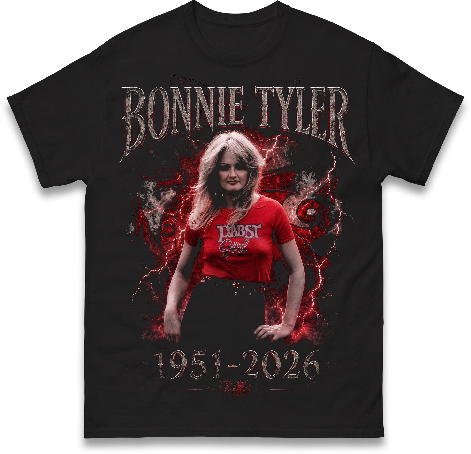 Bonnie Tyler Memorial Tribute Shirt 1951-2026 Vintage Rock Tee