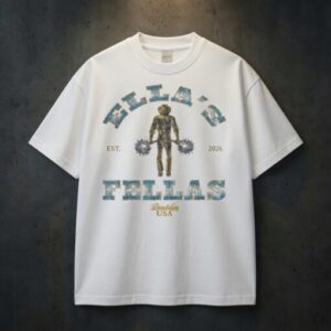 Ella's Fellas Est 2026 Vintage Western Graphic Tee