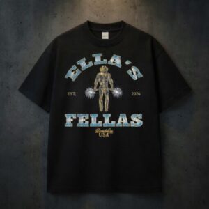 Ella's Fellas Est 2026 Vintage Western Graphic Tee